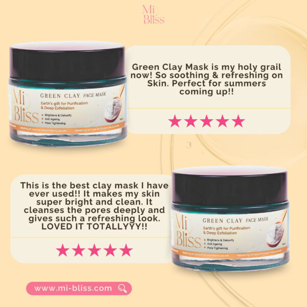 Green Clay  Face Mask - Image 6